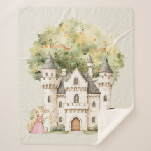 Watercolor Sprookjesprinses Fantasievol