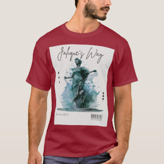 Watercolor Standbeeld van de Vrijheid T-shirt