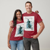 Watercolor Standbeeld van de Vrijheid T-shirt (Unisex)