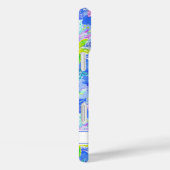 Watercolor Starfish Monogrammed Case-Mate iPhone Case (Achterkant / Rechts)