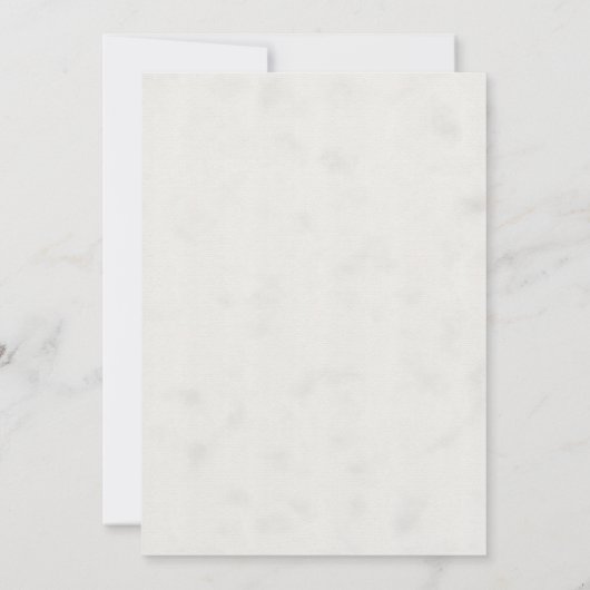 Watercolor stijl pannenkoeken bruiloft uitnodiging (Achterkant)