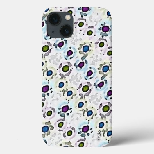 Watercolor Stippen Case-Mate iPhone Case (Achterkant)