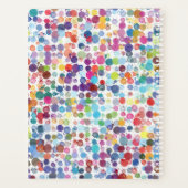 Watercolor Stippen Planner (Achterkant)