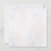Watercolor Stone Chapel Save the Date Card (Achterkant)