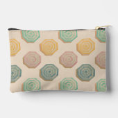Watercolor Strandparasols Accessoire Clutch Tas (Achterkant)