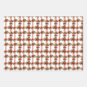 Watercolor Strawberries Inpakpapier Vel (Voorkant 3)