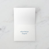 Watercolor Succulenten Bedankkaart (Binnen)