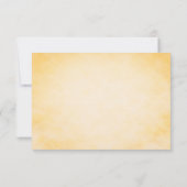 Watercolor Sunflower Rustic Style Bedankkaart (Achterkant)