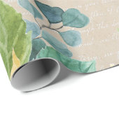 Watercolor Sunflowers and Butterflies Decoupage Cadeaupapier (Rol Hoek)