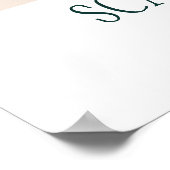 Watercolor Surf Lesson QR Sign Poster (Hoek)