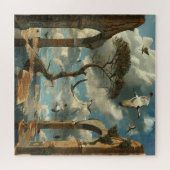 Watercolor Surrealisme Puzzel (Horizontaal)