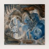 Watercolor Surrealisme Puzzel (Horizontaal)