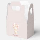 Watercolor Teddy Bear Balloons Baby Shower Bedankdoosjes (Geopend)