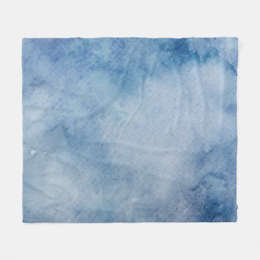 Watercolor texture background paint fleece deken (Voorkant (Horizontaal))