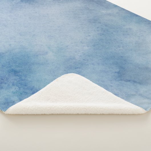 Watercolor texture background paint sherpa deken (3/4)