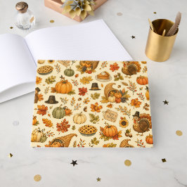 Watercolor Thanksgiving Patroon Gastenboek