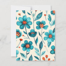 Watercolor Thee Bloemen