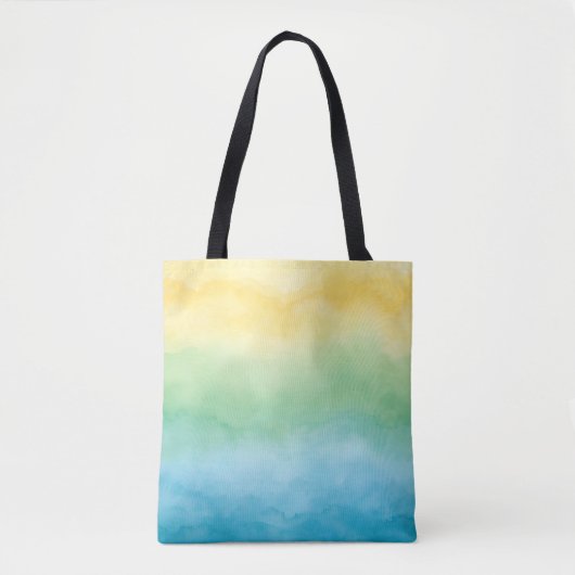Watercolor  tote bag (Voorkant)