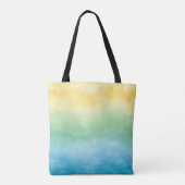 Watercolor  tote bag (Achterkant)