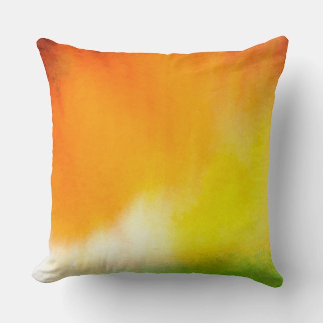 Watercolor Transparant Schilder Effect   Kussen (Voorkant)