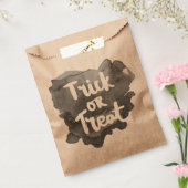 Watercolor Trick or Treat Favor Bags Bedankzakje (Gezegeld)