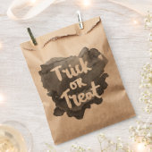 Watercolor Trick or Treat Favor Bags Bedankzakje (Geknipt)