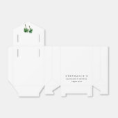 Watercolor Tropische Palmboom Bruidsmeisjes   Bedankdoosjes (Uitgevouwen)