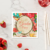 Watercolor Tuinfeest Servet (Insitu)
