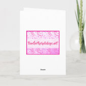 Watercolor Uilen | Valentijnsdag| Ik Hou van Jou Kaart (Achterkant)