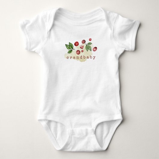 Watercolor Veenbes Baby Body Romper (Voorkant)