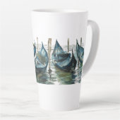 Watercolor Venice Latte Mok (Rechterhoek)