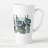 Watercolor Venice Latte Mok (Rechts)
