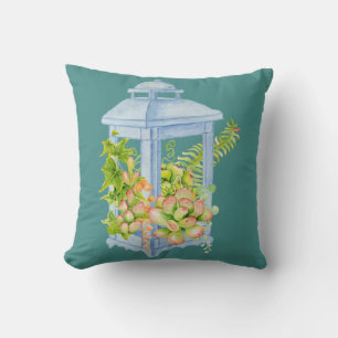 Watercolor Vetplanten Planter Kussen