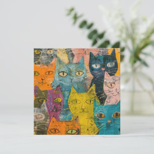 Watercolor Vintage Abstracte Kat (12)