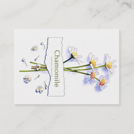 Watercolor-vinteling Visitekaartje