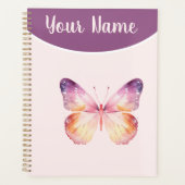 Watercolor Vlinderkunst Planner (Voorkant)