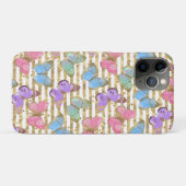Watercolor Vlinders Goud Glitter Case-Mate iPhone Case (Achterkant (horizontaal))
