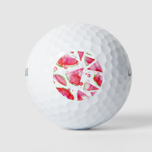 Watercolor Watermeloen 1 Golfballen