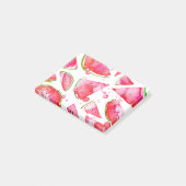 Watercolor Watermeloen 1 Post-it® Notes (Schuin)