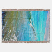 Watercolor Waves  Deken (Voorkant)
