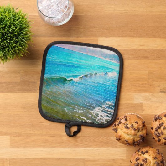 Watercolor Waves  Pannenlap (Top down)