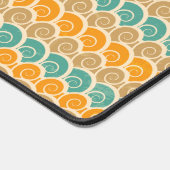 Watercolor Waves Pattern Bureaumat (Hoek)