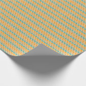 Watercolor Waves Pattern Cadeaupapier (Hoek)