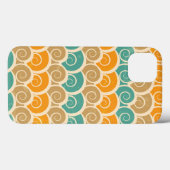 Watercolor Waves Pattern Case-Mate iPhone Case (Achterkant (horizontaal))