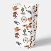 Watercolor Western Kid Art Bedankdoosjes (Voorkant)