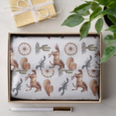 Watercolor Western Kid Art Tissuepapier (Geschenk)