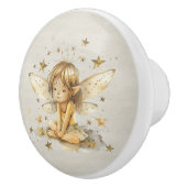 Watercolor Whimsical Fairy Keramische Knop (Rechts)