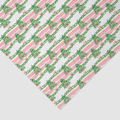 Watercolor Whimsical Striped Christmas Trees Tissuepapier (Detail)