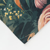 Watercolor Whimsical Wonderland Path Fleece Deken (Hoek)