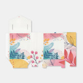 Watercolor Whimsy  Bedankdoosjes (Uitgevouwen)